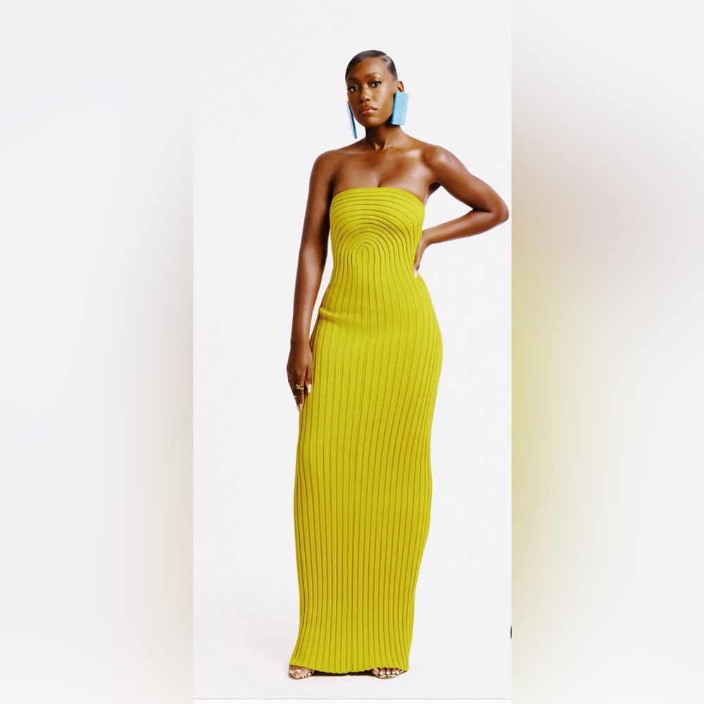 Hanifa ROXI KNIT TUBE MAXI